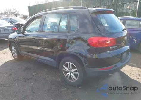 2015 Volkswagen Tiguan S from USA, damaged, VIN WVGAV7AX2FW593453